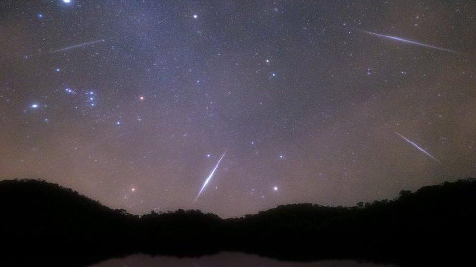 Geminid meteor shower