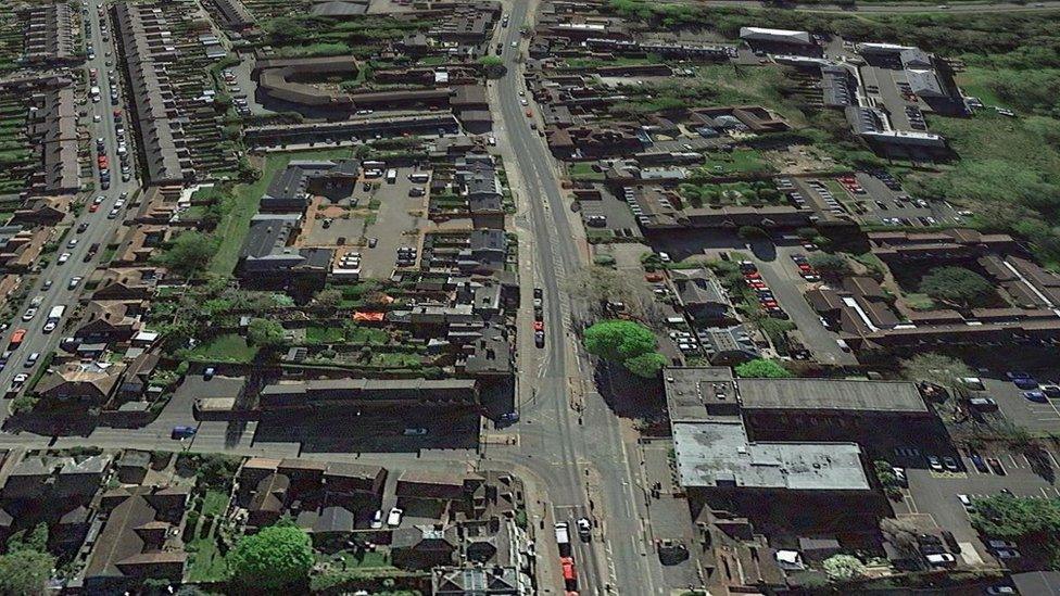 Abbey Foregate in Shrewsbury