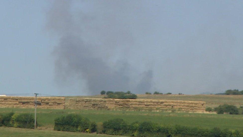 Salisbury Plain live firing ranges