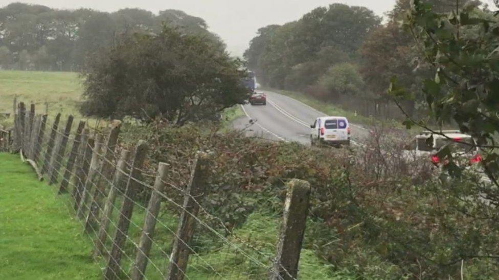 Traffic on the A66