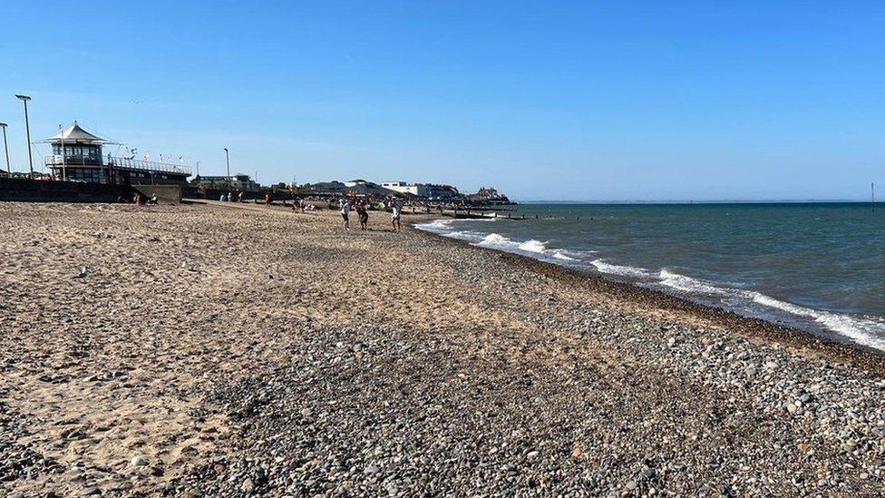 Hornsea beach