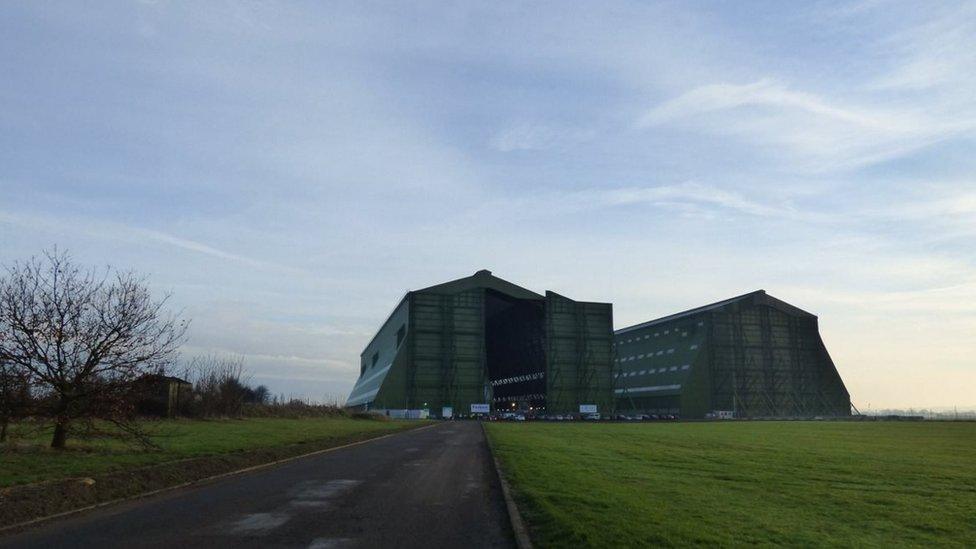 Hangars at Cardington