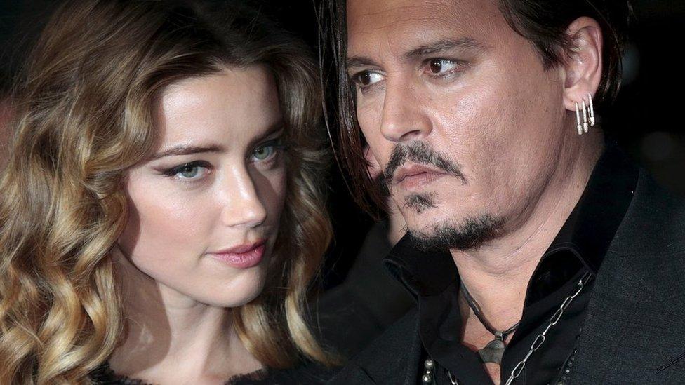 Amber Heard and Johnny Depp