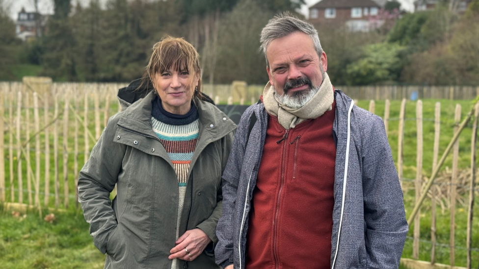 Prof Jennifer McKinley and Colin Shaw