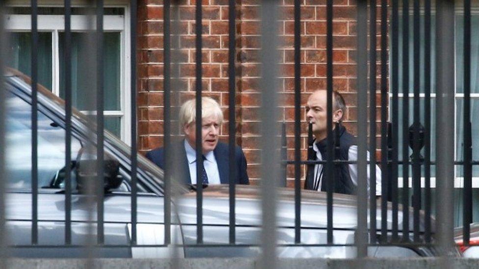 Boris Johnson and Dominic Cummings