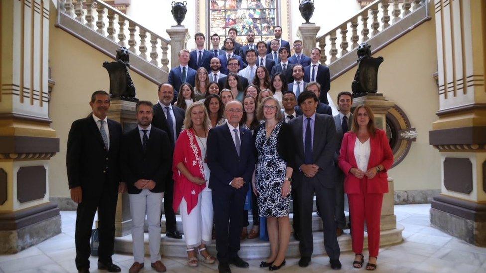 Citi formally opened a new office in Malaga on Wednesday