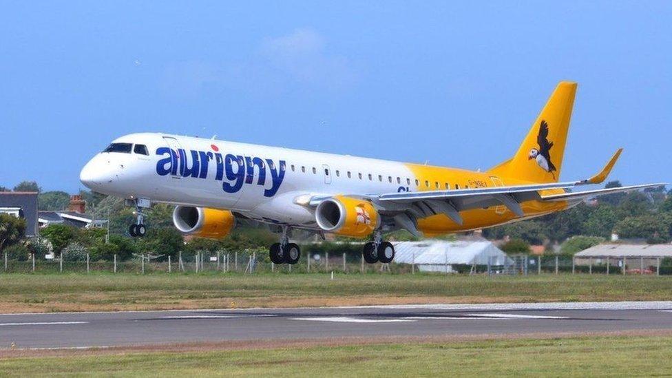 Aurigny plane