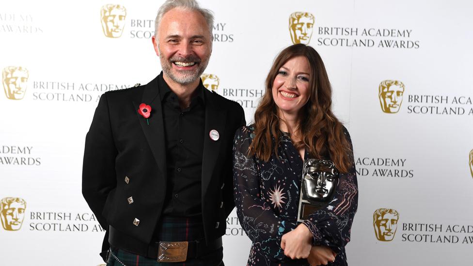 Kelly Macdonald and Mark Bonnar