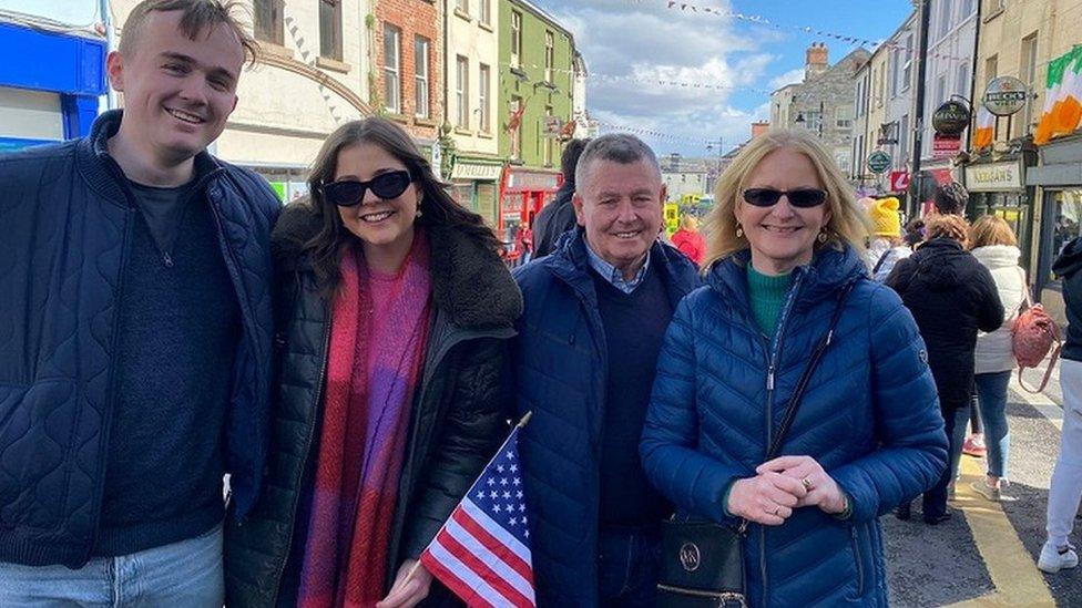 The Kennedy family in Ballina