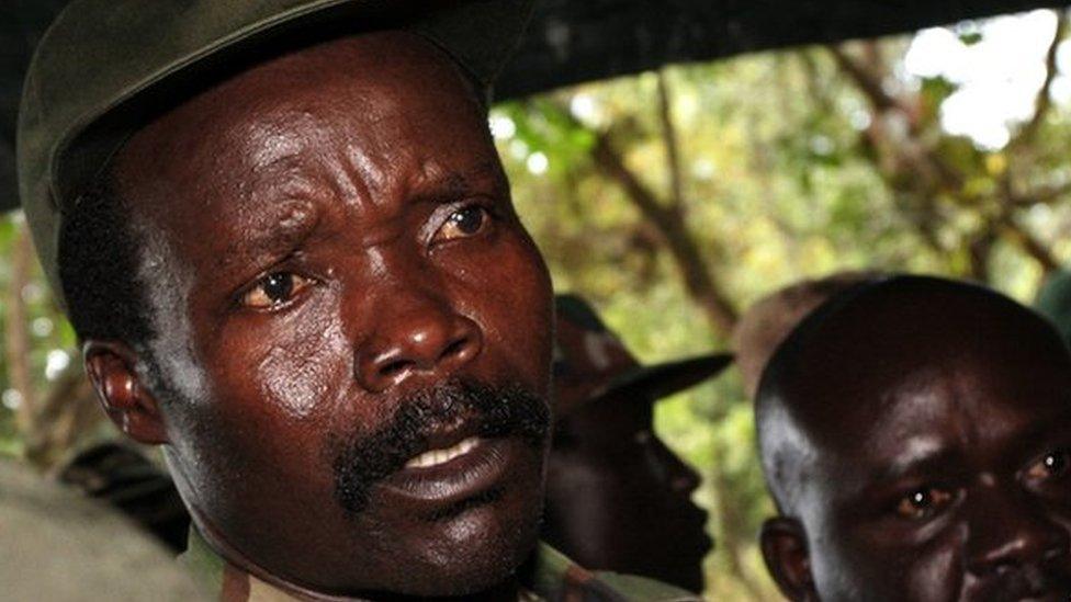 Joseph Kony pictured in 2006