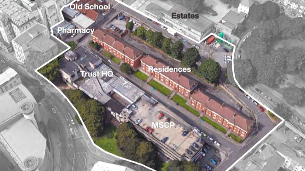 Map of Marlborough Hill in Bristol