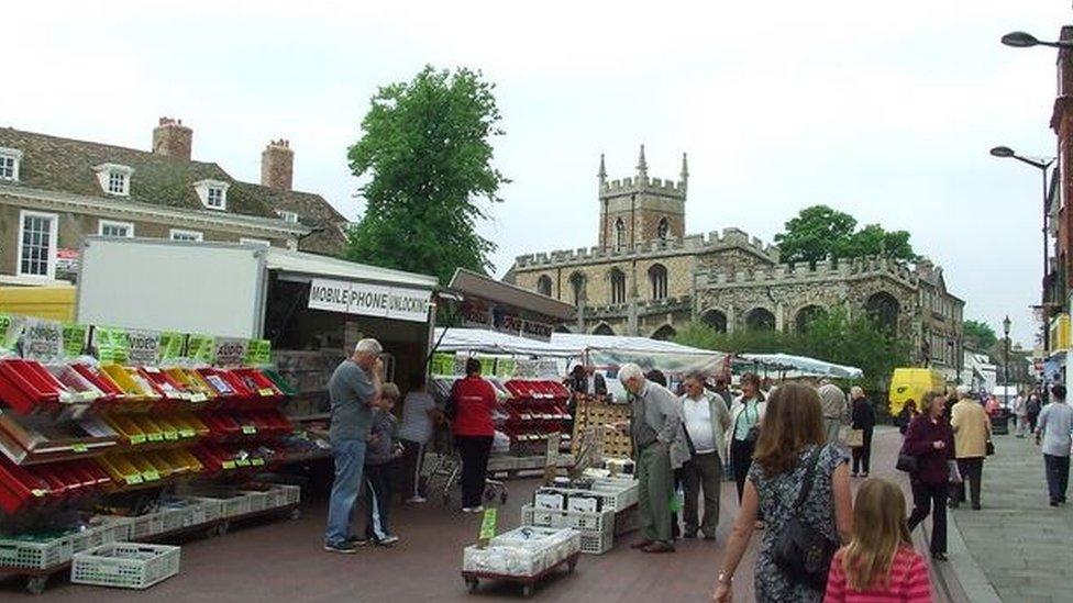 Huntingdon market