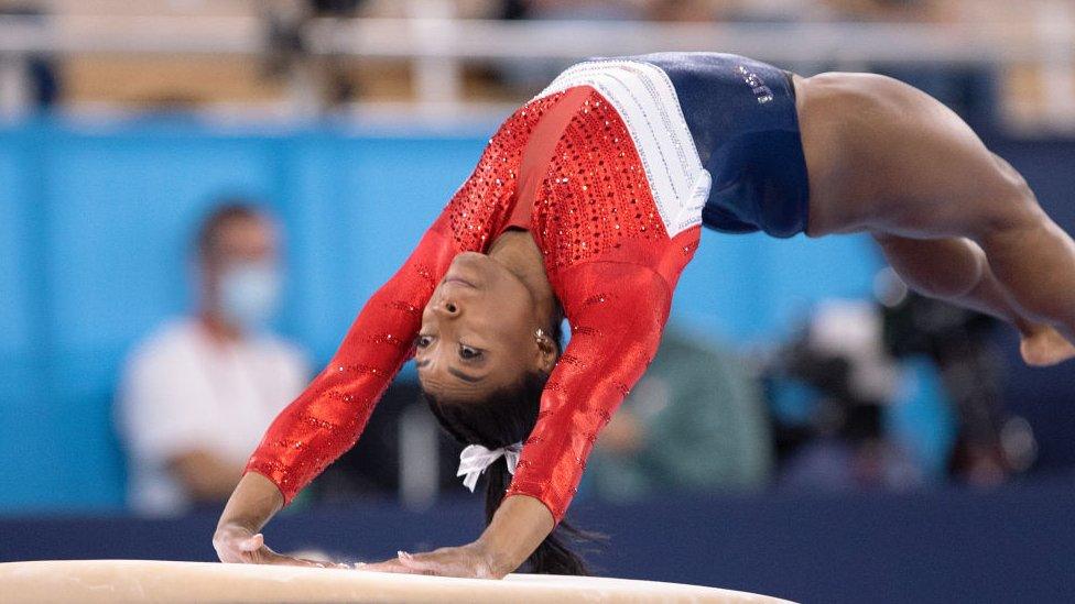 Simone Biles in Tokyo 2020