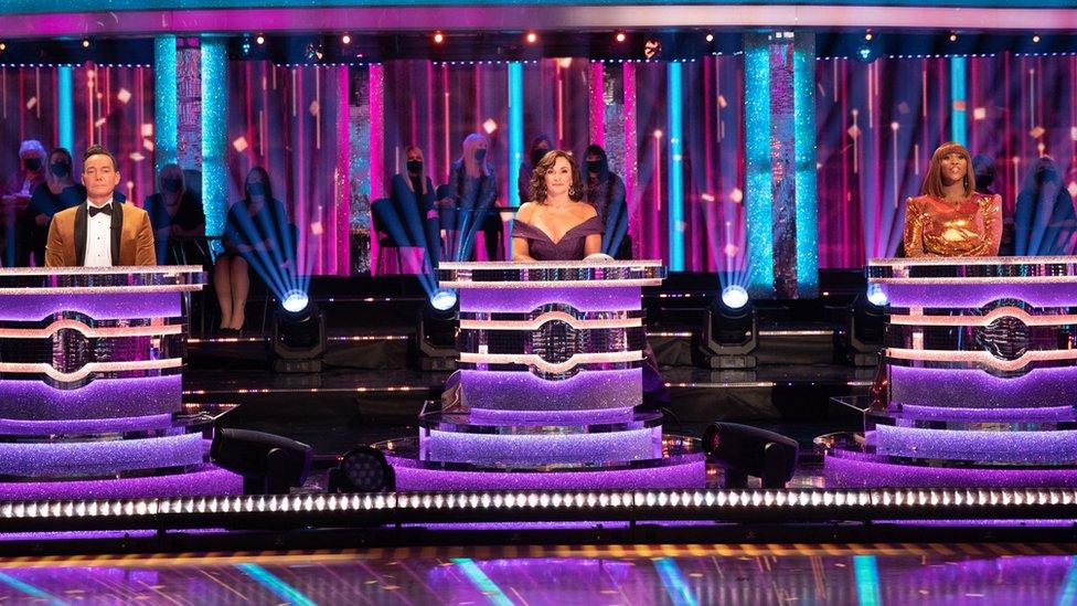 Judges Craig Revel Horwood, Shirley Ballas and Motsi Mabuse