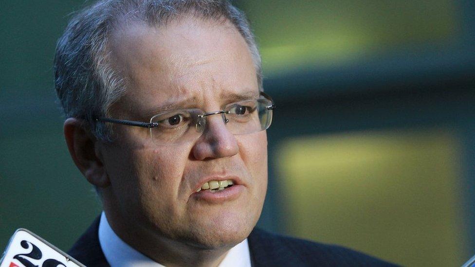 Australia's Social Services Minister Scott Morrison