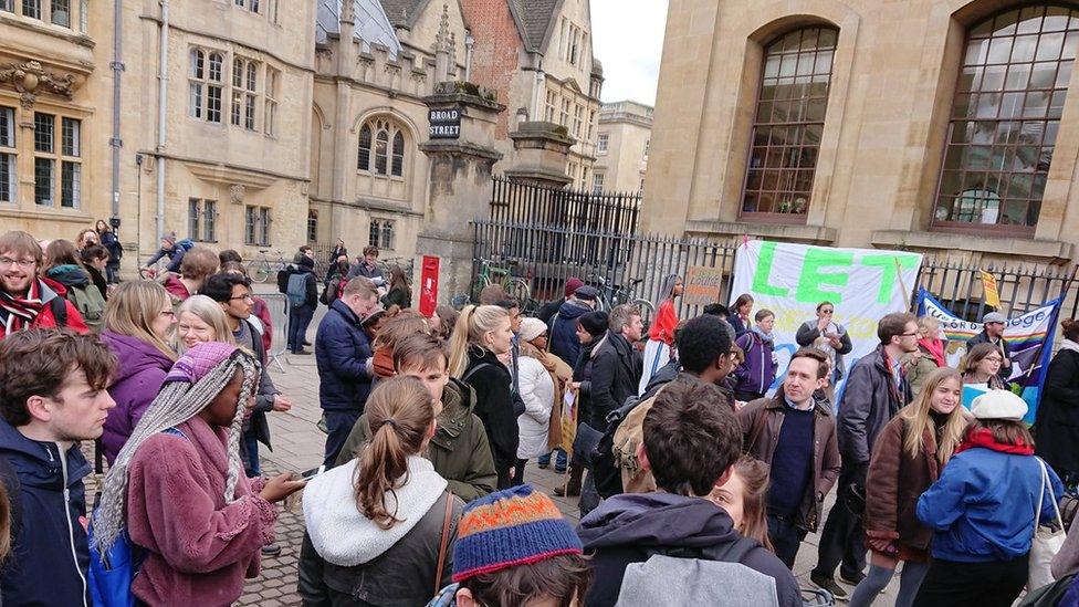 Oxford demonstrations