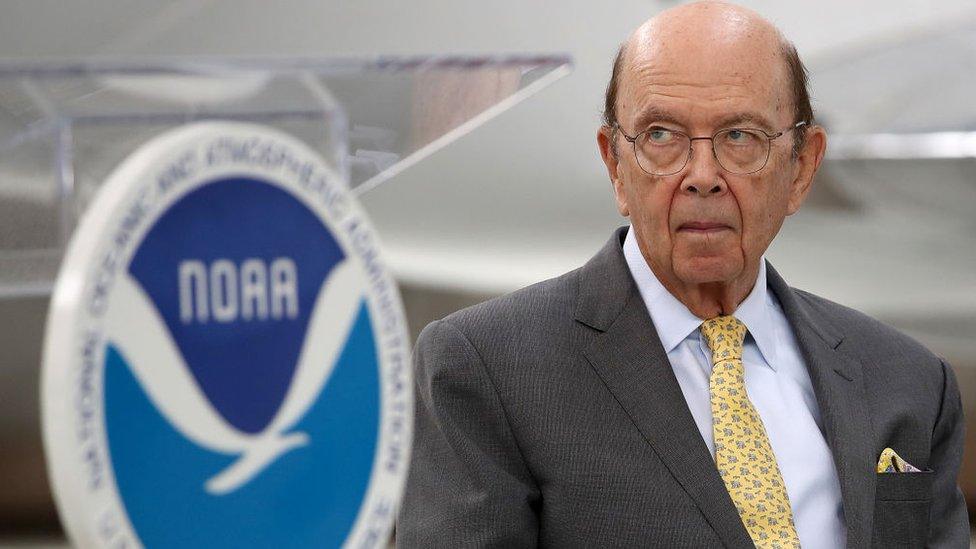 Wilbur Ross attends the NOAA's 2019 Hurricane Season Outlook briefing