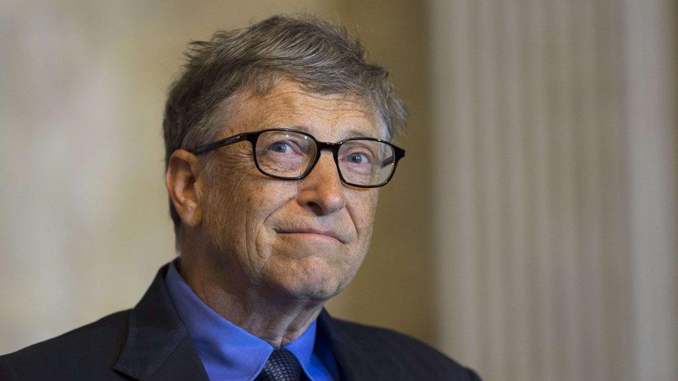 Bill Gates, co-chair of the Bill and Melinda Gates Foundation and founder of Microsoft,