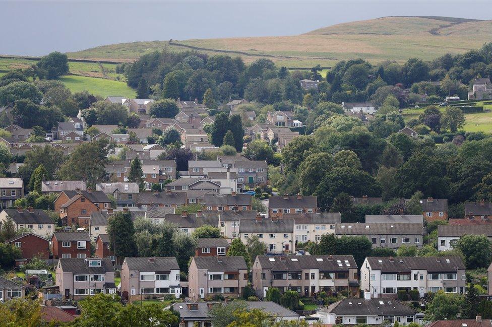 General view of the village