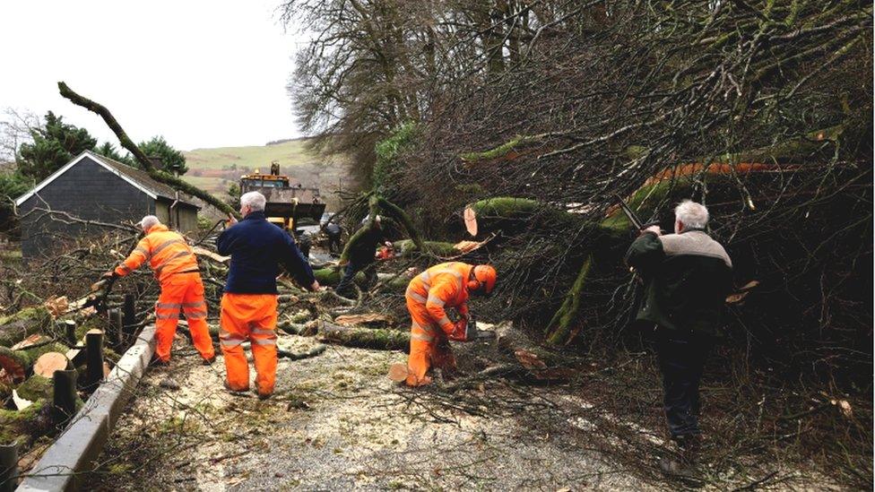 A487 Derwenlas, Powys