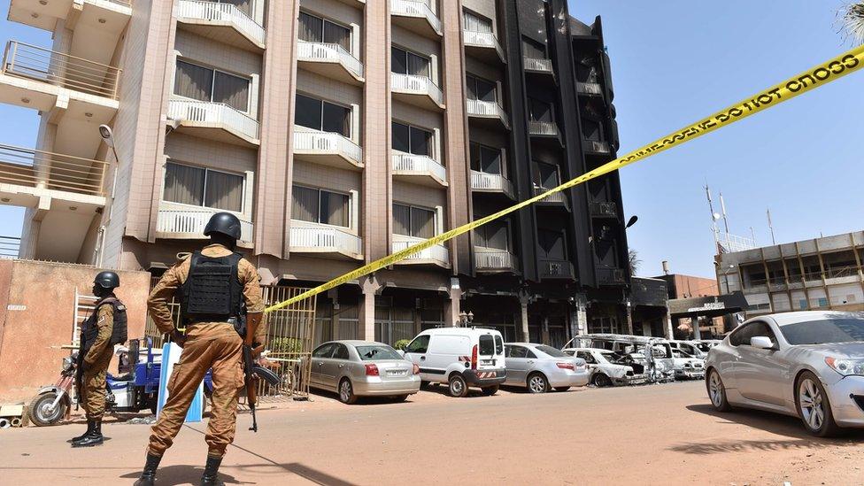 Hotel attacked in Ouagadougou