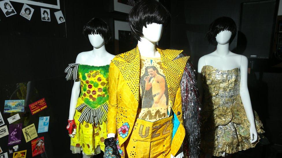 Karen O's stage costumes