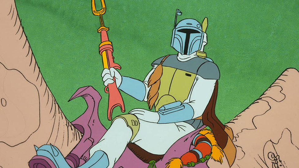 Boba Fett animation.