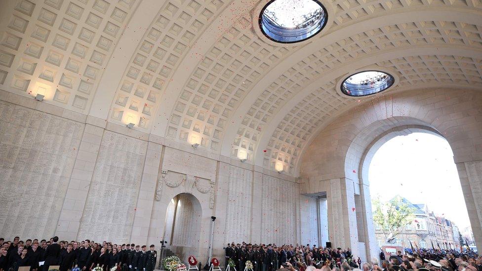 The service at the Menin Gate