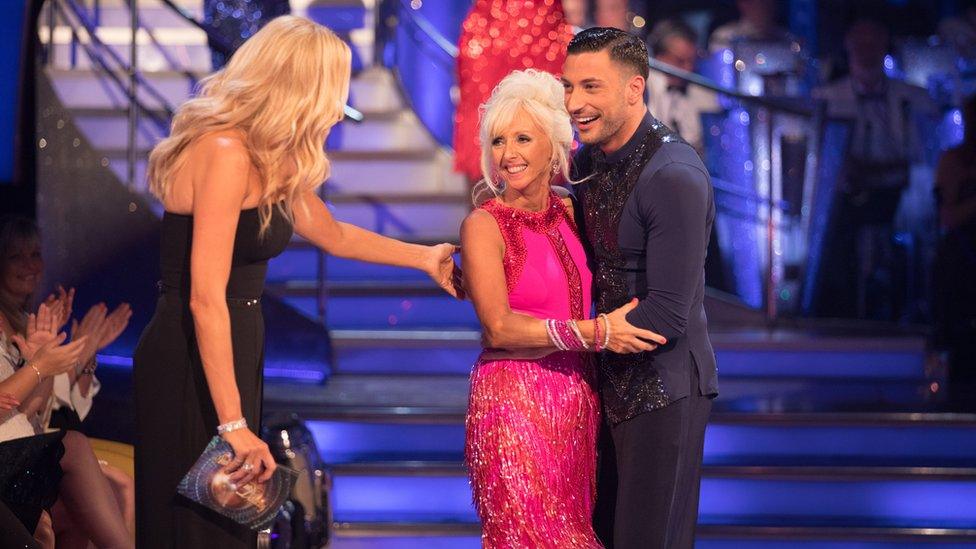 Debbie McGee and Giovanni Pernice