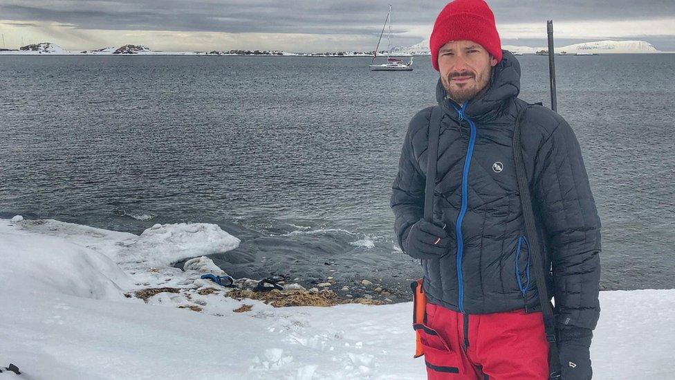 Adventurer Leon McCarron dreamed about going to the Arctic since he was a child