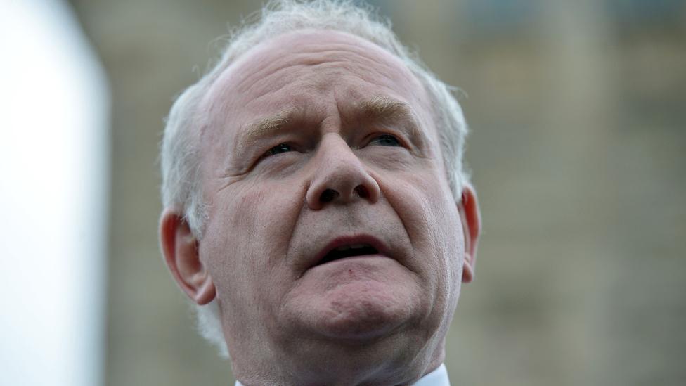 Martin McGuinness, 2015