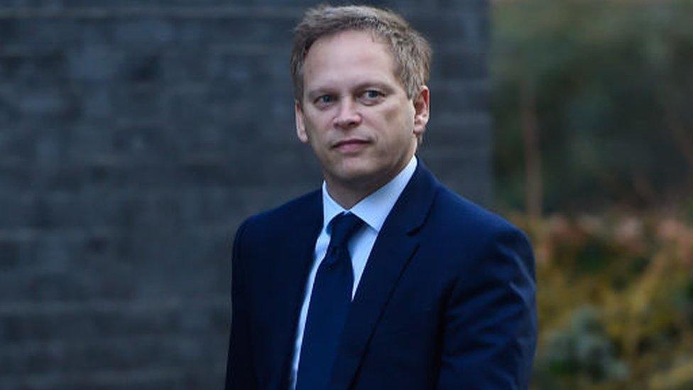 Transport Secretary Grant Shapps