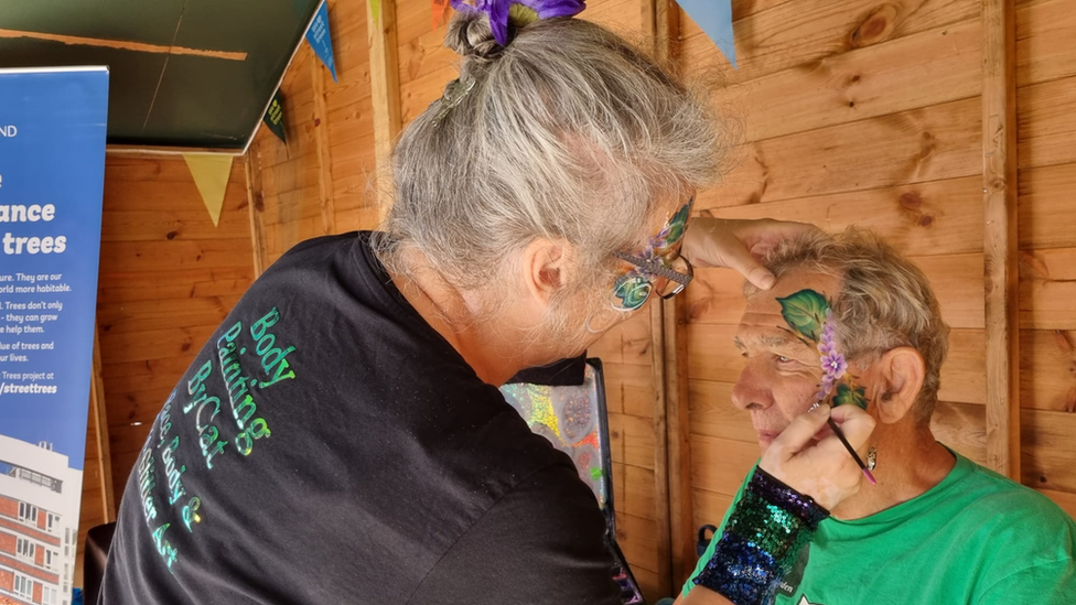 The Natural History Consortium offering face painting