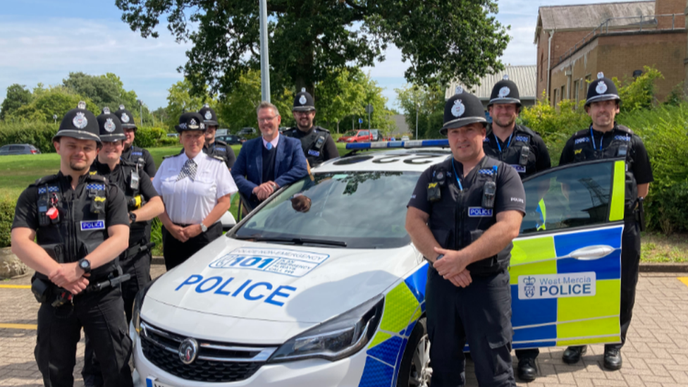 New West Mercia Police teams to target town centre crime - BBC News