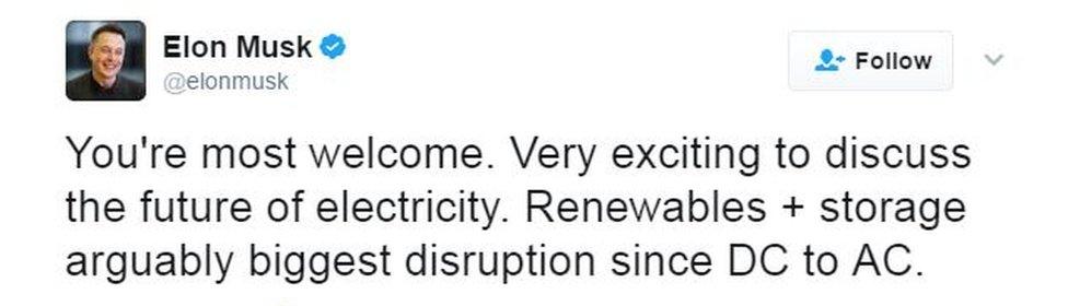 You're most welcome. Very exciting to discuss the future of electricity. Renewables + storage arguably biggest disruption since DC to AC.