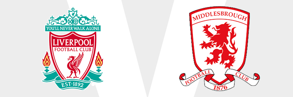 Liverpool v Middlesbrough