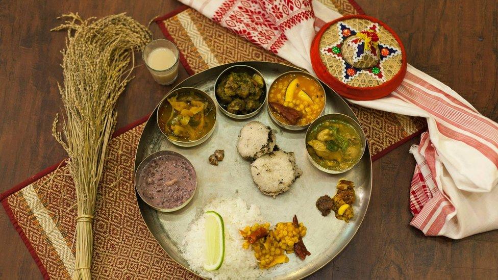 Assam Thali