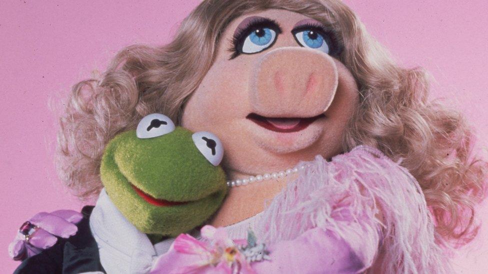 Kermit and Miss Piggy