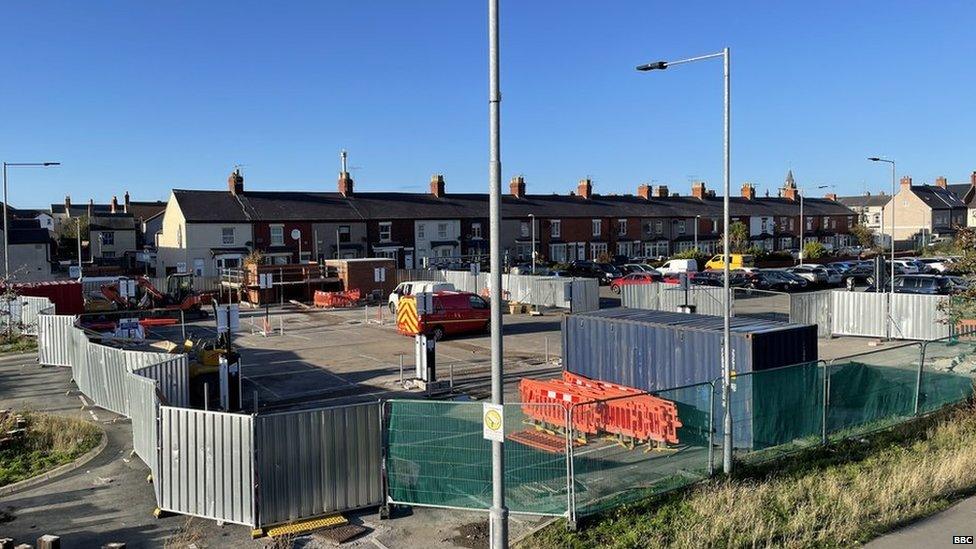 Rhyl electric charging point