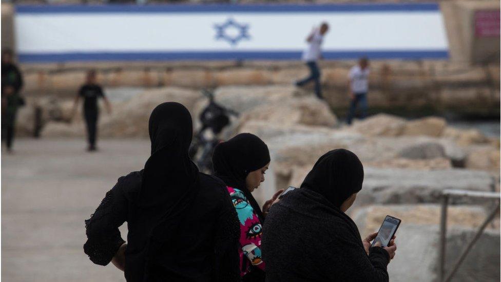 Israeli Arab women in Jaffa, Israel (file photo)