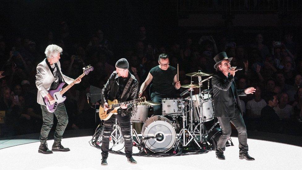 U2 in Madison Square Garden