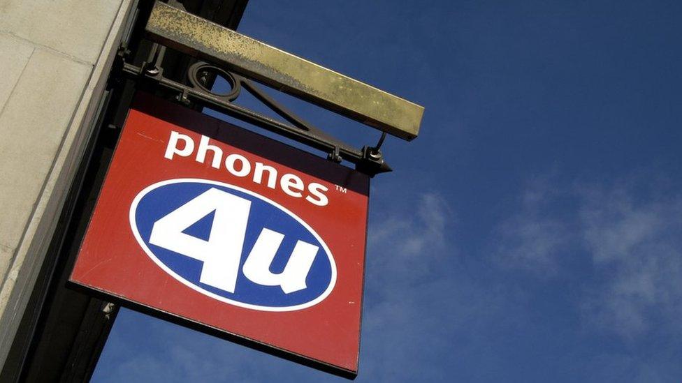 Phones4u went into administration in 2014