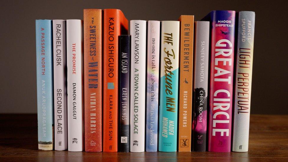 The books longlisted for the 2021 Booker Prize