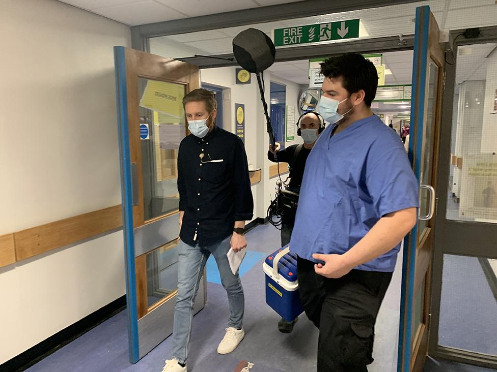 Newsbeat in Harrogate District Hospital