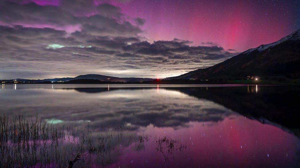 Northern Lights over Keswick