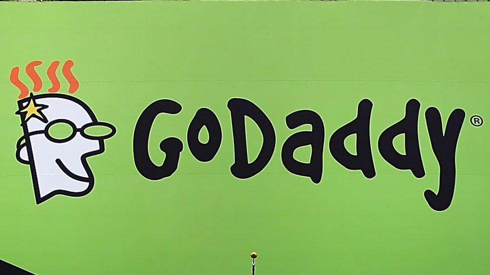 GoDaddy banner