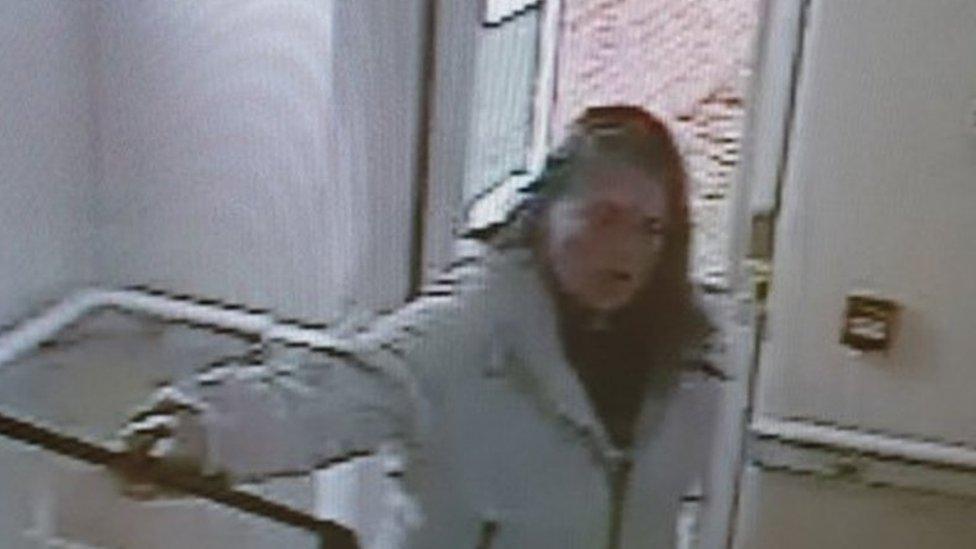 Last sighting of Ms Jackson on CCTV from about 08:00 GMT on Monday 13 March at an address on Wheatstone Road, Gloucester