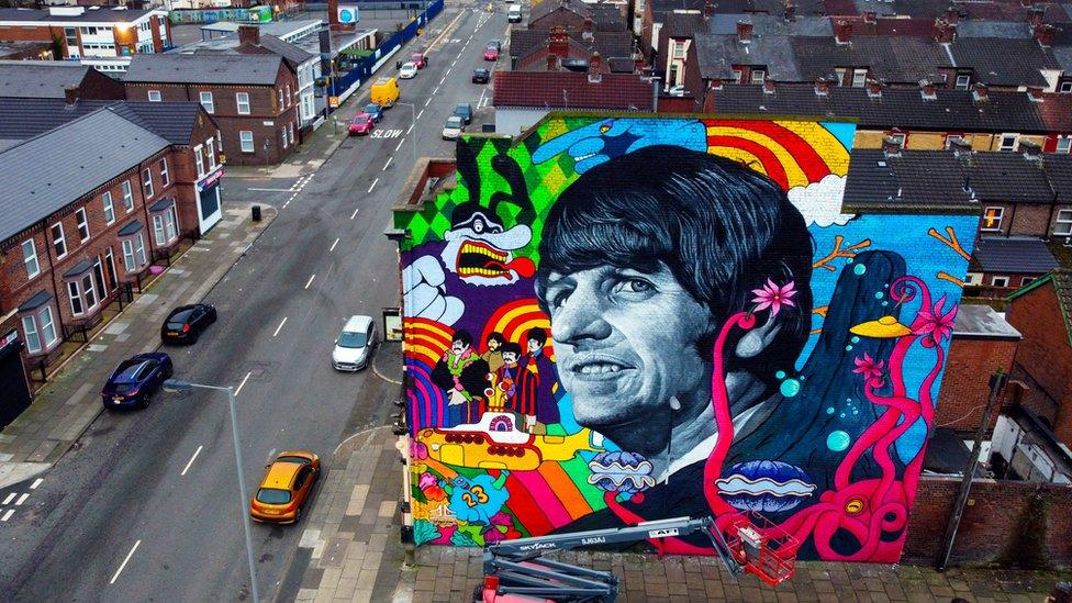 RINGO STARR MURAL