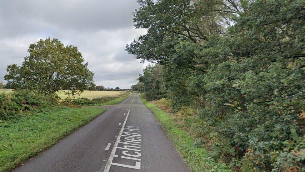 Lichfield Road near to the junction with Marsh Lane (generic image)