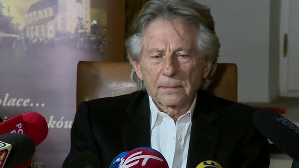 Roman Polanski at a press conference 30 oct 2015